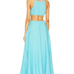 Cult Gaia ROBE RORY Nile Nubby Faille 7 Cult Gaia ROBE RORY Nile Nubby Faille -Pas Cher Tendricia Magasin CULG WD213 V3