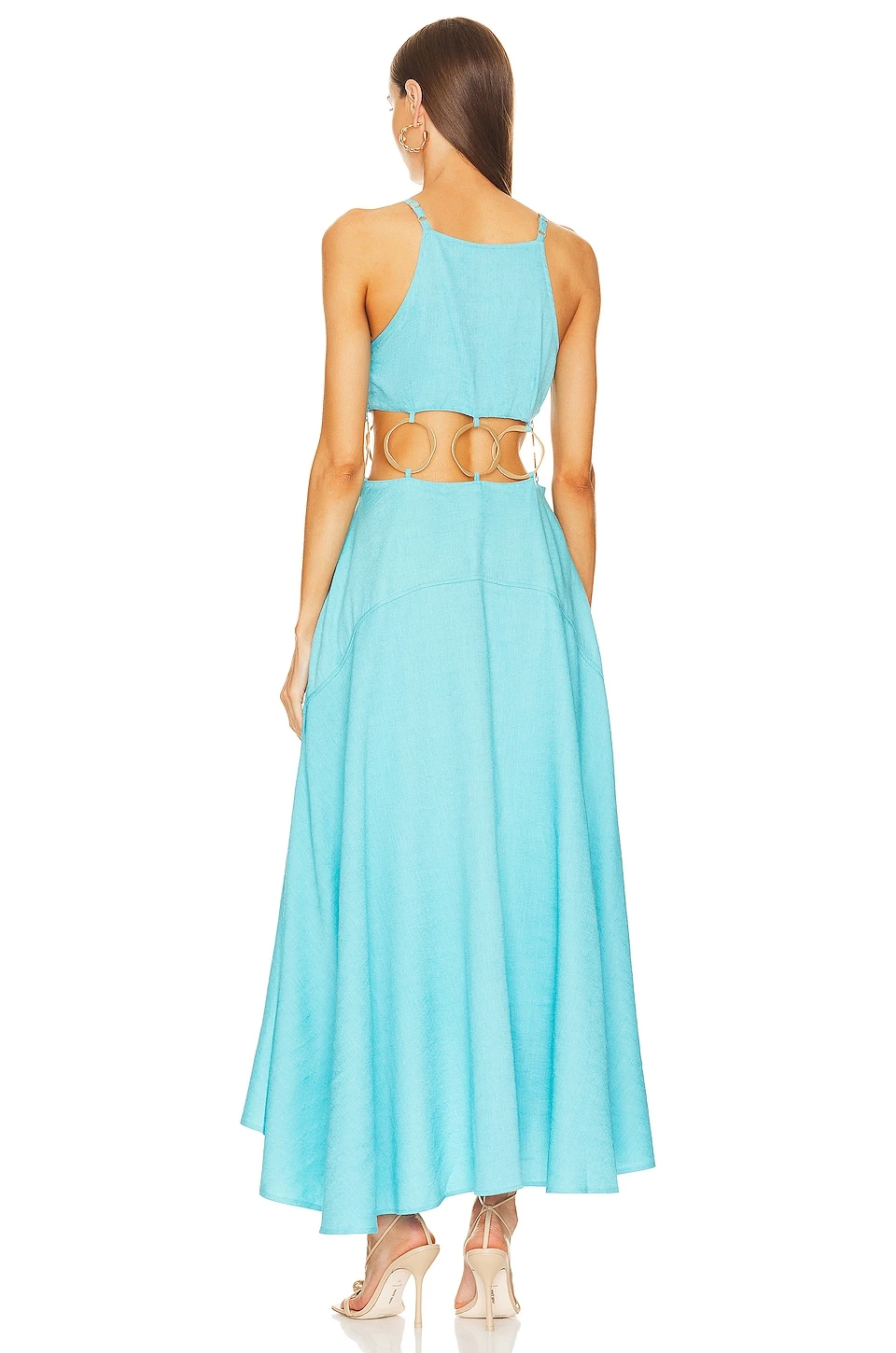 Cult Gaia ROBE RORY Nile Nubby Faille 5 Cult Gaia ROBE RORY Nile Nubby Faille – Image 3