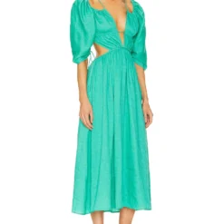 Cult Gaia ROBE CHARLIZE Erba Nubby Faille 8 Cult Gaia ROBE CHARLIZE Erba Nubby Faille -Pas Cher Tendricia Magasin CULG WD214 V3