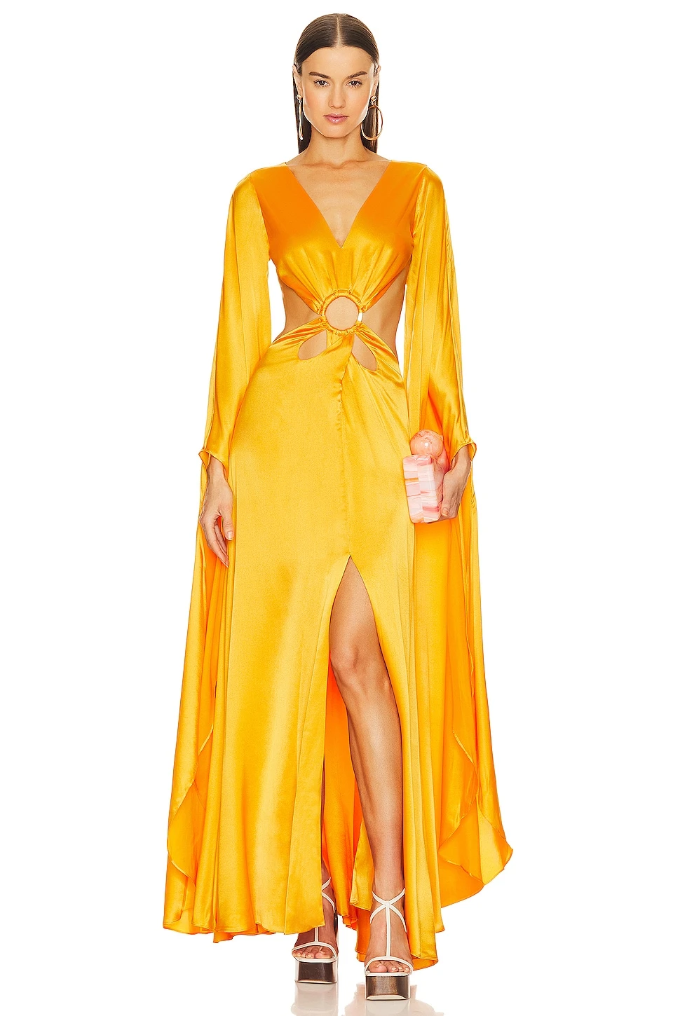 Cult Gaia ROBE DE SOIRÉE JASMIN Off White 7 Cult Gaia ROBE DE SOIRÉE JASMIN Off White – Image 5