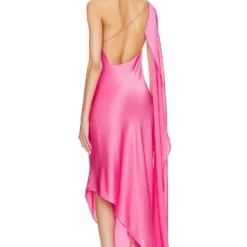 Cult Gaia ROBE TRYSTA Rosado 8 Cult Gaia ROBE TRYSTA Rosado -Pas Cher Tendricia Magasin CULG WD227 V3