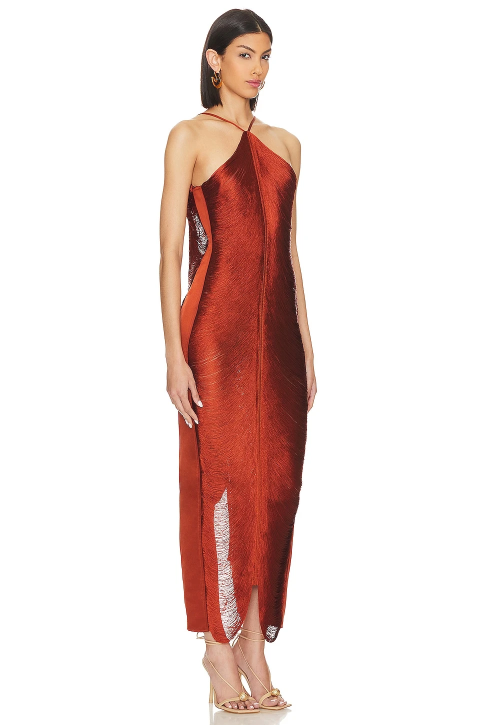 Cult Gaia ROBE DE SOIRÉE RENATA Bronze 4 Cult Gaia ROBE DE SOIRÉE RENATA Bronze – Image 2