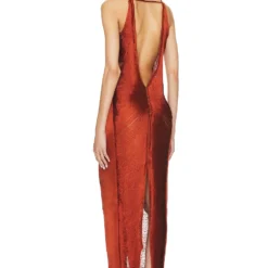 Cult Gaia ROBE DE SOIRÉE RENATA Bronze 7 Cult Gaia ROBE DE SOIRÉE RENATA Bronze -Pas Cher Tendricia Magasin CULG WD230 V3