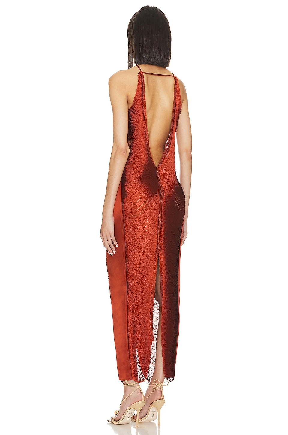 Cult Gaia ROBE DE SOIRÉE RENATA Bronze 5 Cult Gaia ROBE DE SOIRÉE RENATA Bronze – Image 3