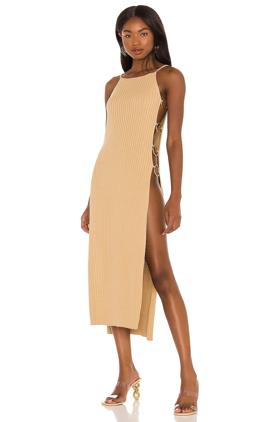Cult Gaia ROBE JAMMY Sand 3 Cult Gaia ROBE JAMMY Sand