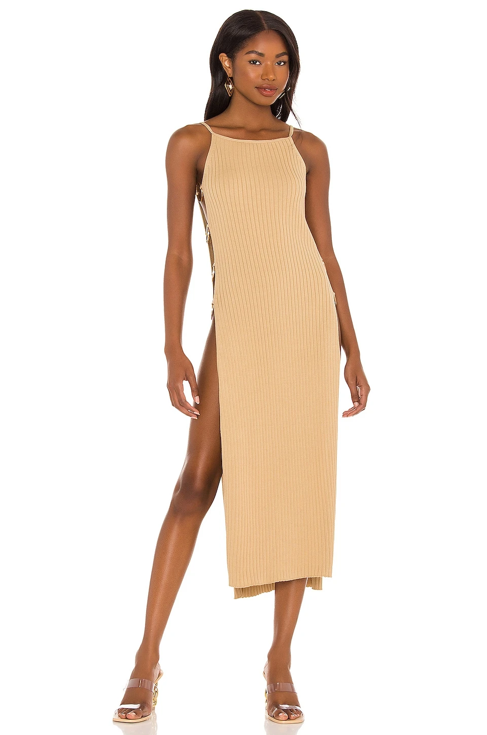 Cult Gaia ROBE JAMMY Sand 4 Cult Gaia ROBE JAMMY Sand – Image 2