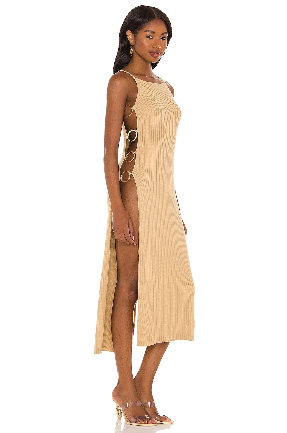 Cult Gaia ROBE JAMMY Sand 5 Cult Gaia ROBE JAMMY Sand – Image 3
