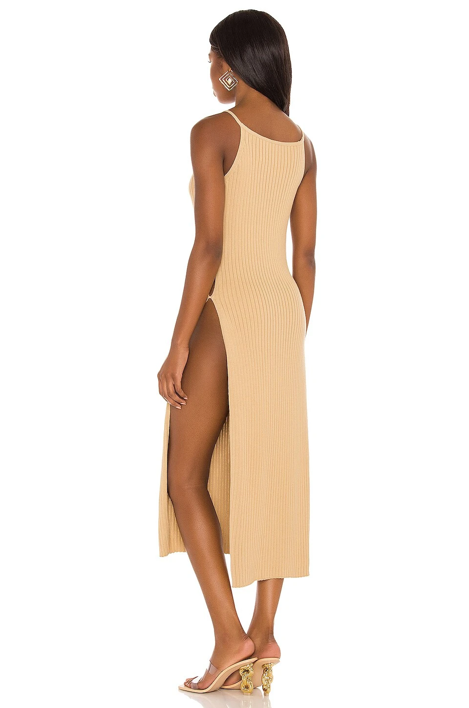 Cult Gaia ROBE JAMMY Sand 6 Cult Gaia ROBE JAMMY Sand – Image 4