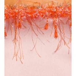 ROBE BEADED Satin Pink -Pas Cher Tendricia Magasin DGUI WD23 V4