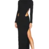 ROBE CUT OUT Black -Pas Cher Tendricia Magasin DUNR WD17 V1