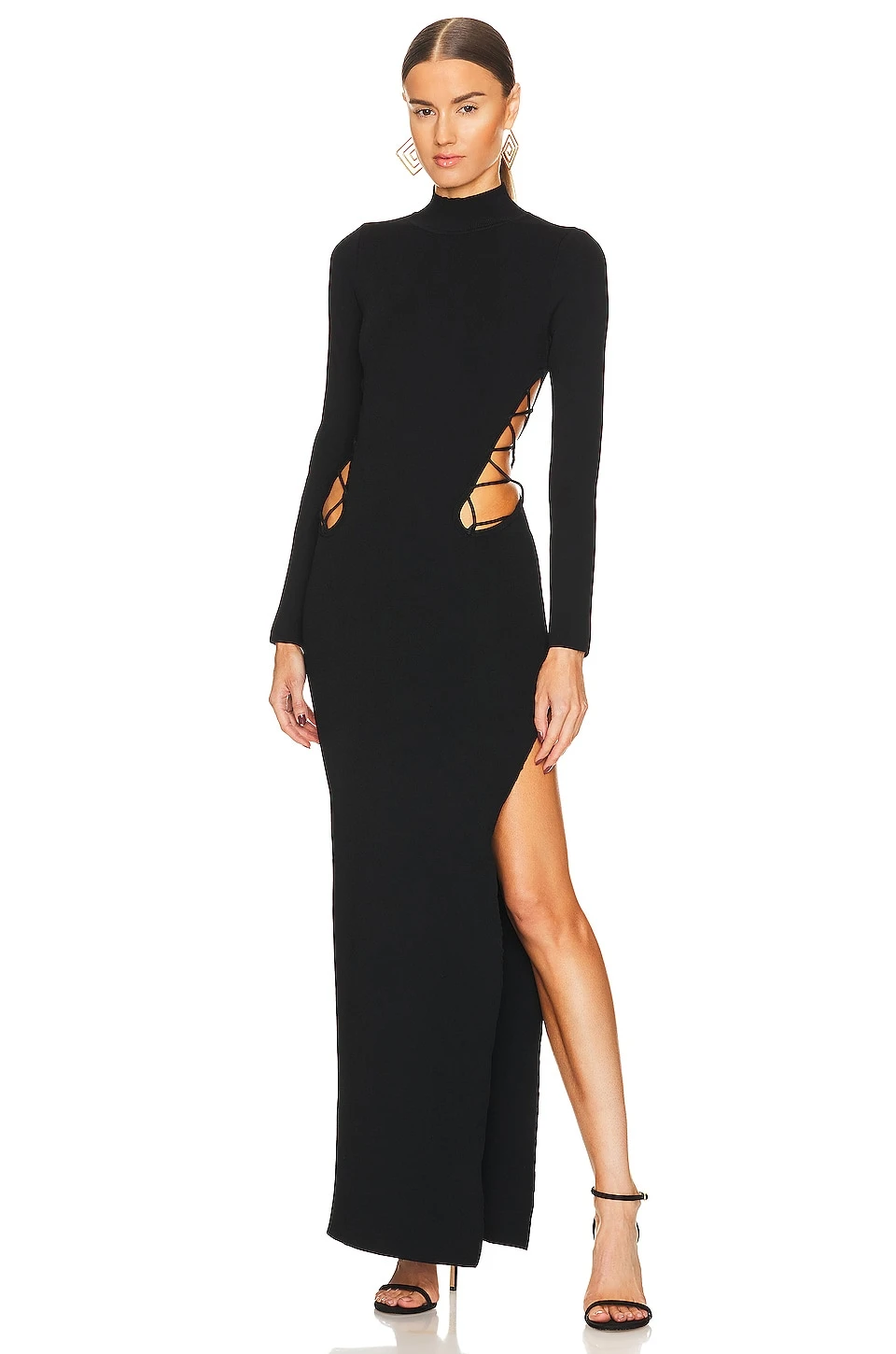 ROBE CUT OUT Black 3 ROBE CUT OUT Black