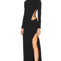 ROBE CUT OUT Black 8 ROBE CUT OUT Black -Pas Cher Tendricia Magasin DUNR WD17 V3