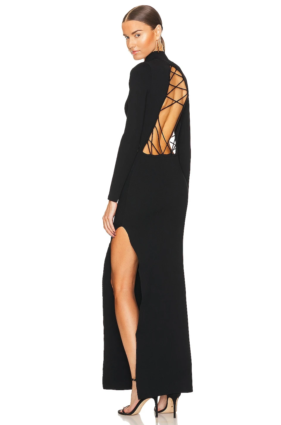 ROBE CUT OUT Black 6 ROBE CUT OUT Black – Image 4