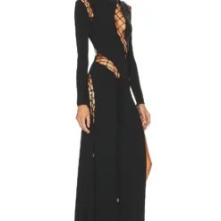 ROBE DE SOIRÉE VIVA Black -Pas Cher Tendricia Magasin DUNR WD21 V3