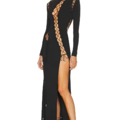 ROBE DE SOIRÉE VIVA Black -Pas Cher Tendricia Magasin DUNR WD21 V4