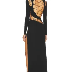 ROBE DE SOIRÉE VIVA Black -Pas Cher Tendricia Magasin DUNR WD21 V5