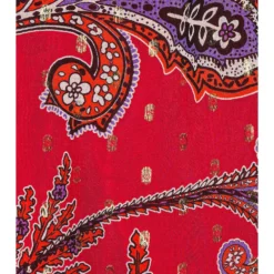 ROBE COURTE ZEPPELIN Red Paisley 11 ROBE COURTE ZEPPELIN Red Paisley -Pas Cher Tendricia Magasin DUNX WD17 V5