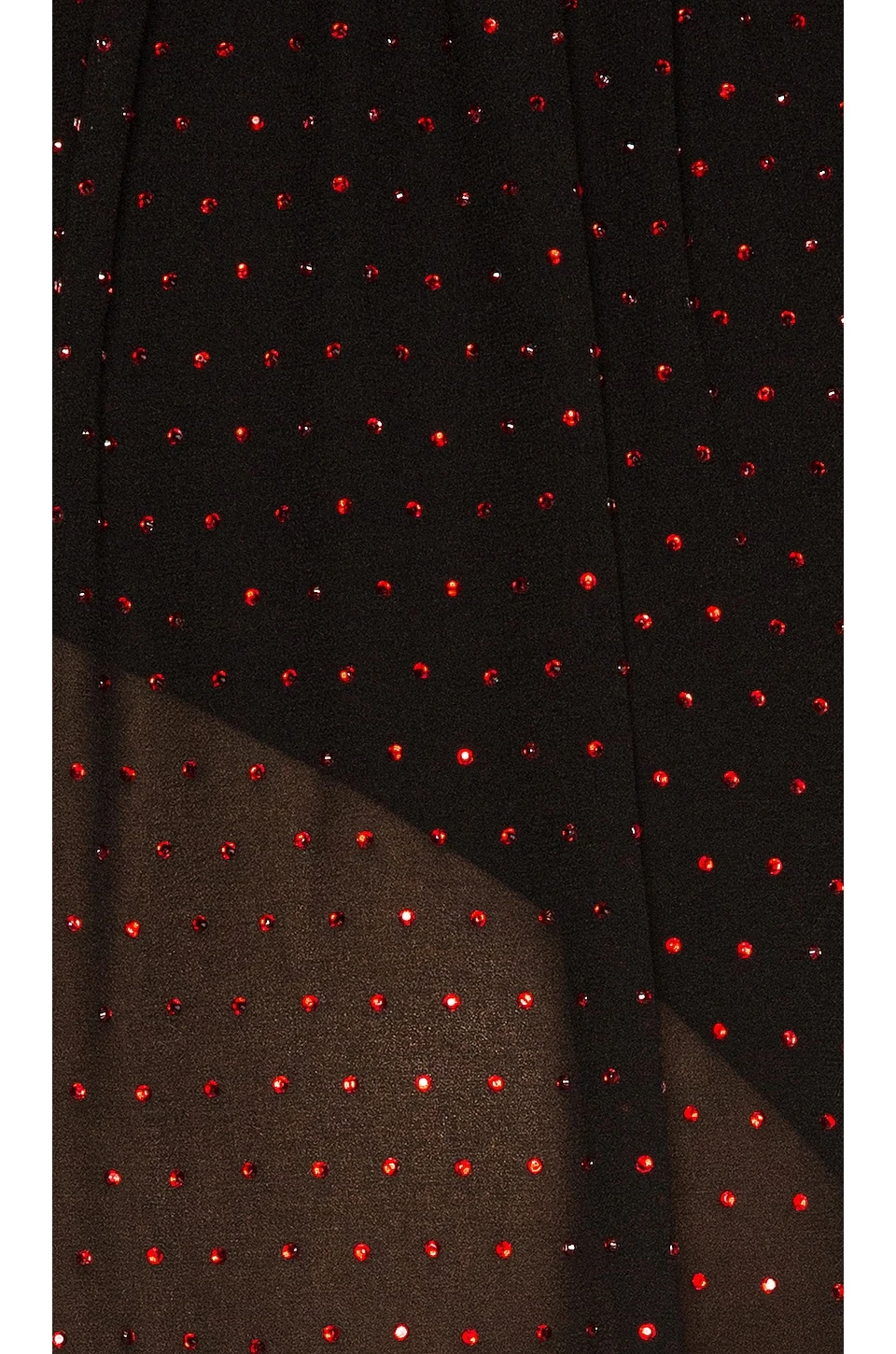 ROBE MAXI STARDUST Black And Ruby 6 ROBE MAXI STARDUST Black And Ruby – Image 4