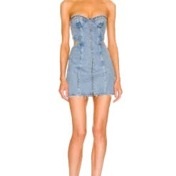 ROBE COURTE LOVE Denim