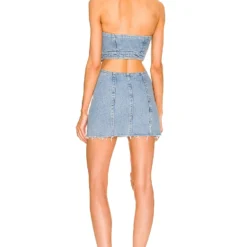 ROBE COURTE LOVE Denim -Pas Cher Tendricia Magasin DUNX WD68 V3