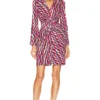 DIANE VON FURSTENBERG ROBE CHUCK Arta Geo Pink Me