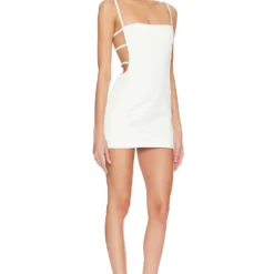 ROBE COURTE HALO Off White 11 ROBE COURTE HALO Off White -Pas Cher Tendricia Magasin DVWS WD34 V3