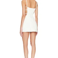 ROBE COURTE HALO Off White 12 ROBE COURTE HALO Off White -Pas Cher Tendricia Magasin DVWS WD34 V4