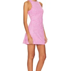 ROBE SKATER Fuchsia Gingham 7 ROBE SKATER Fuchsia Gingham -Pas Cher Tendricia Magasin ELBY WD13 V2
