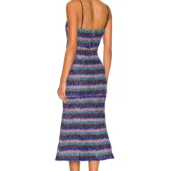 ROBE MI-LONGUE DESERAE Multi -Pas Cher Tendricia Magasin ELLI WD410 V3