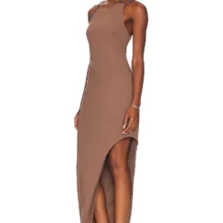 ROBE MAXI OBEAH Truffle -Pas Cher Tendricia Magasin ELLI WD511 V3