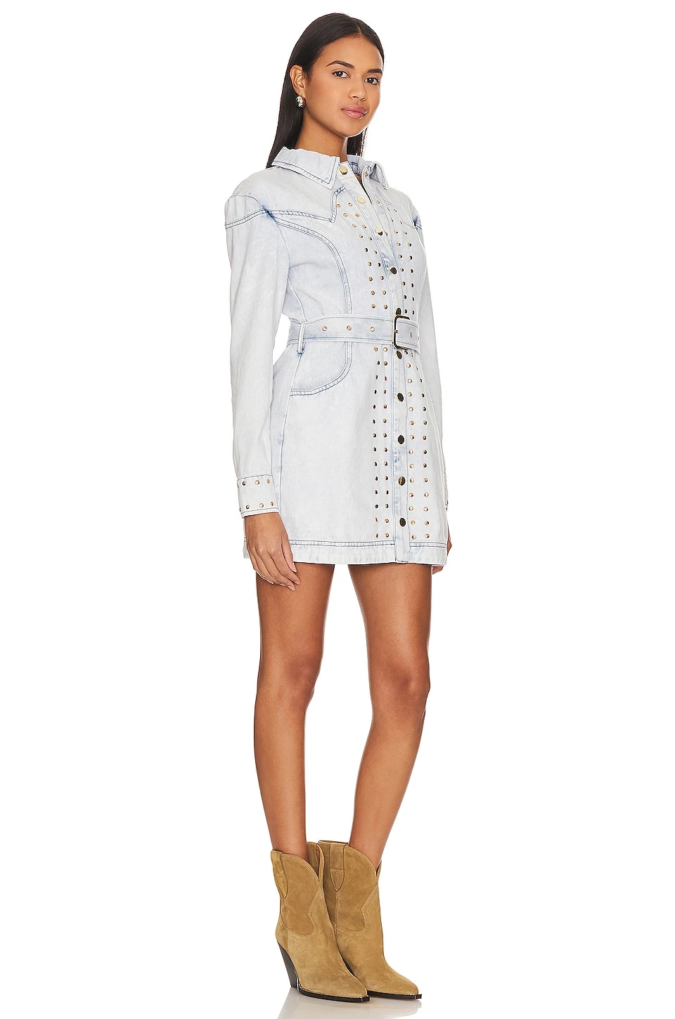 ROBE EN JEAN HAVILLAND Light Blue 4 ROBE EN JEAN HAVILLAND Light Blue – Image 2