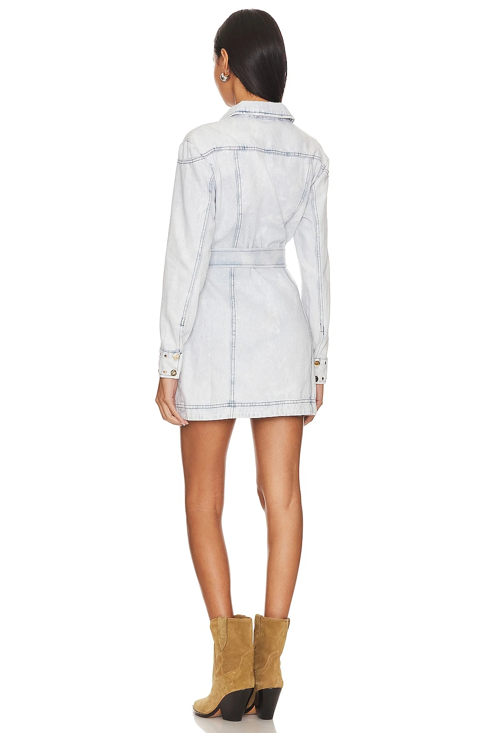 ROBE EN JEAN HAVILLAND Light Blue 5 ROBE EN JEAN HAVILLAND Light Blue – Image 3