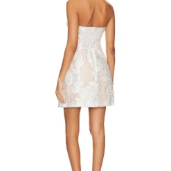 ROBE COURTE PRIYANKA Ivory -Pas Cher Tendricia Magasin ELLI WD627 V3