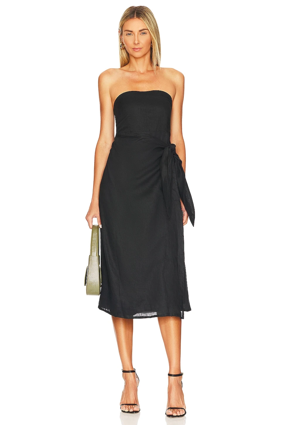 Faithfull The Brand ROBE EL MAR Black 3 Faithfull The Brand ROBE EL MAR Black