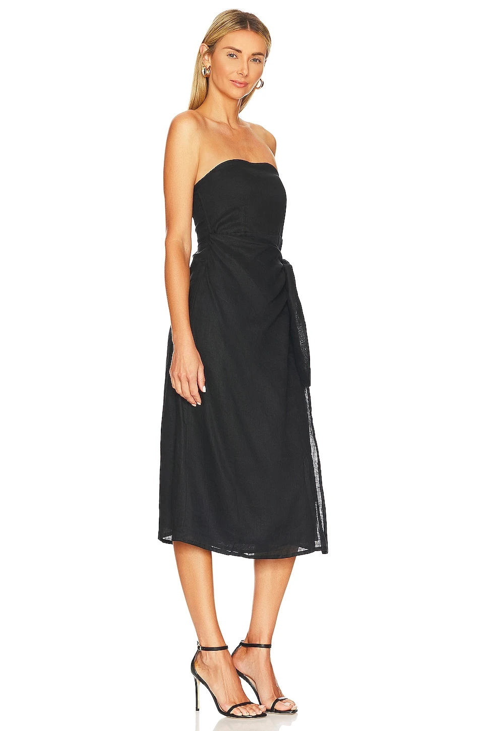 Faithfull The Brand ROBE EL MAR Black 4 Faithfull The Brand ROBE EL MAR Black – Image 2