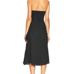 Faithfull The Brand ROBE EL MAR Black 7 Faithfull The Brand ROBE EL MAR Black -Pas Cher Tendricia Magasin FAIB WD516 V3