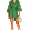 Faithfull The Brand ROBE LUCITA Dark Green