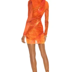 ROBE COURTE Orange 7 ROBE COURTE Orange -Pas Cher Tendricia Magasin FDOR WD11 V3