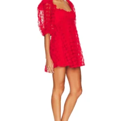 ROBE HANNAH Red -Pas Cher Tendricia Magasin FORL WD1065 V2