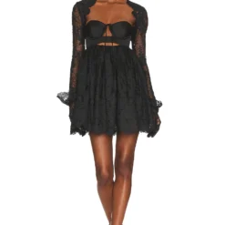 ROBE REGINA Black