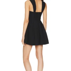 ROBE COURTE LOTTIE Black 7 ROBE COURTE LOTTIE Black -Pas Cher Tendricia Magasin FORL WD1132 V3