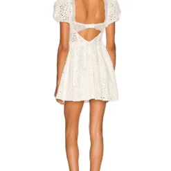 ROBE BECCA White 7 ROBE BECCA White -Pas Cher Tendricia Magasin FORL WD962 V3