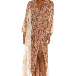 FREE PEOPLE ROBE DARE TO DREAM Blush Combo