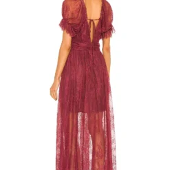 FREE PEOPLE ROBE DEAR JANE Roan Rouge -Pas Cher Tendricia Magasin FREE WD2144 V3