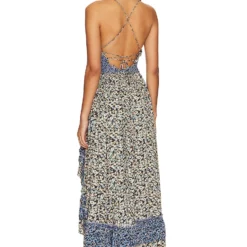 FREE PEOPLE ROBE ONE I LOVE Denim Combo -Pas Cher Tendricia Magasin FREE WD2450 V3