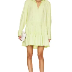 FREE PEOPLE ROBE COURTE BILLIE Optic White -Pas Cher Tendricia Magasin FREE WD2457 V1