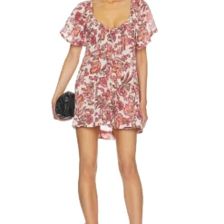 FREE PEOPLE ROBE KAUAI Ivory Combo -Pas Cher Tendricia Magasin FREE WD2474 V1 1