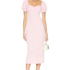 FREE PEOPLE ROBE MI-LONGUE BEL AIR Pink -Pas Cher Tendricia Magasin FREE WD2507 V1 1