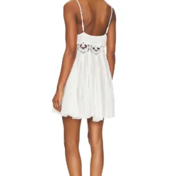FREE PEOPLE ROBE CARACO ILEKTRA White 11 FREE PEOPLE ROBE CARACO ILEKTRA White -Pas Cher Tendricia Magasin FREE WD2515 V3