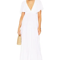 FREE PEOPLE ROBE LA LA Ivory